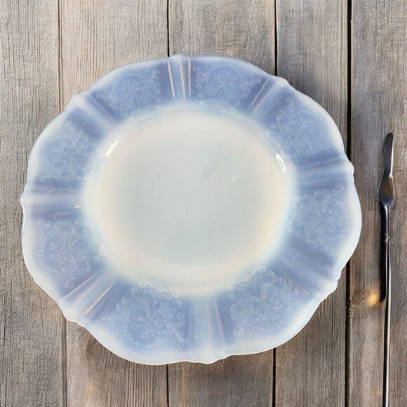 Macbeth Evans American Sweetheart Monax Depression Opalescent Set 3 Dishes VTG - Picture 2 of 13